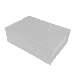 Caja de lujo 20x14x06 CM BLANCO PACK DE 50