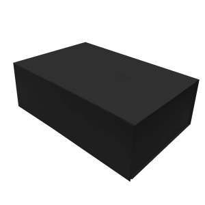 Caja de lujo 30x20x10 CM NEGRO PACK 50