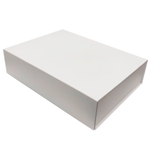 Caja de lujo 40x30x10 CM BLANCO PACK DE 50