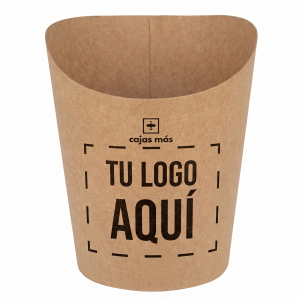 Caja Kraft Multiuso para Papas, Wraps y Churros (7,3 x 13 x 7,1 cm)