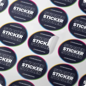 STICKERS 4X4 100 UNIDADES