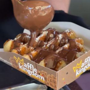 bandeja para waffles 18X18X08 cm