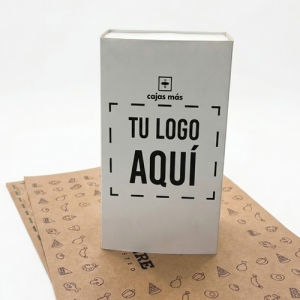 caja de cartulina tipo fosforo medida 25X12X7 cm full color