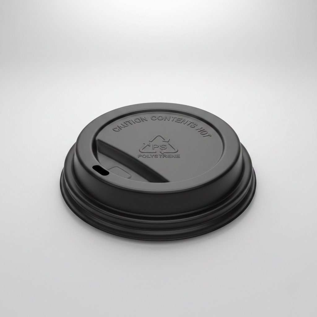 Tapa para vasos polipapel - Blanca o Negra - Imagen 2