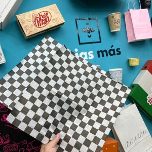 Papel personalizado con logo 30x30cm - Pack 100 unidades