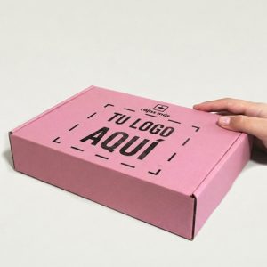 Caja autoarmable rosada - Varios tamaños