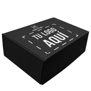Caja autoarmable negra - Varios tamaños