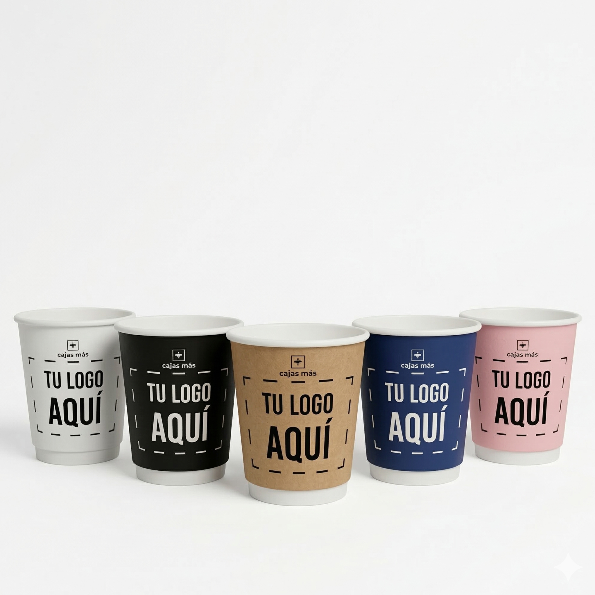 Vaso Polipapel Doble Capa De 8 Oz