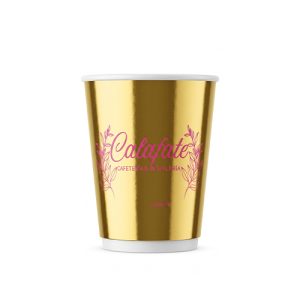 NUEVO - Vaso Tornasol Holográfico - Doble Capa Polipapel.