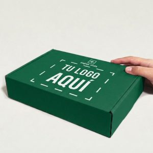 Caja autoarmable Verde - Varias tamaños
